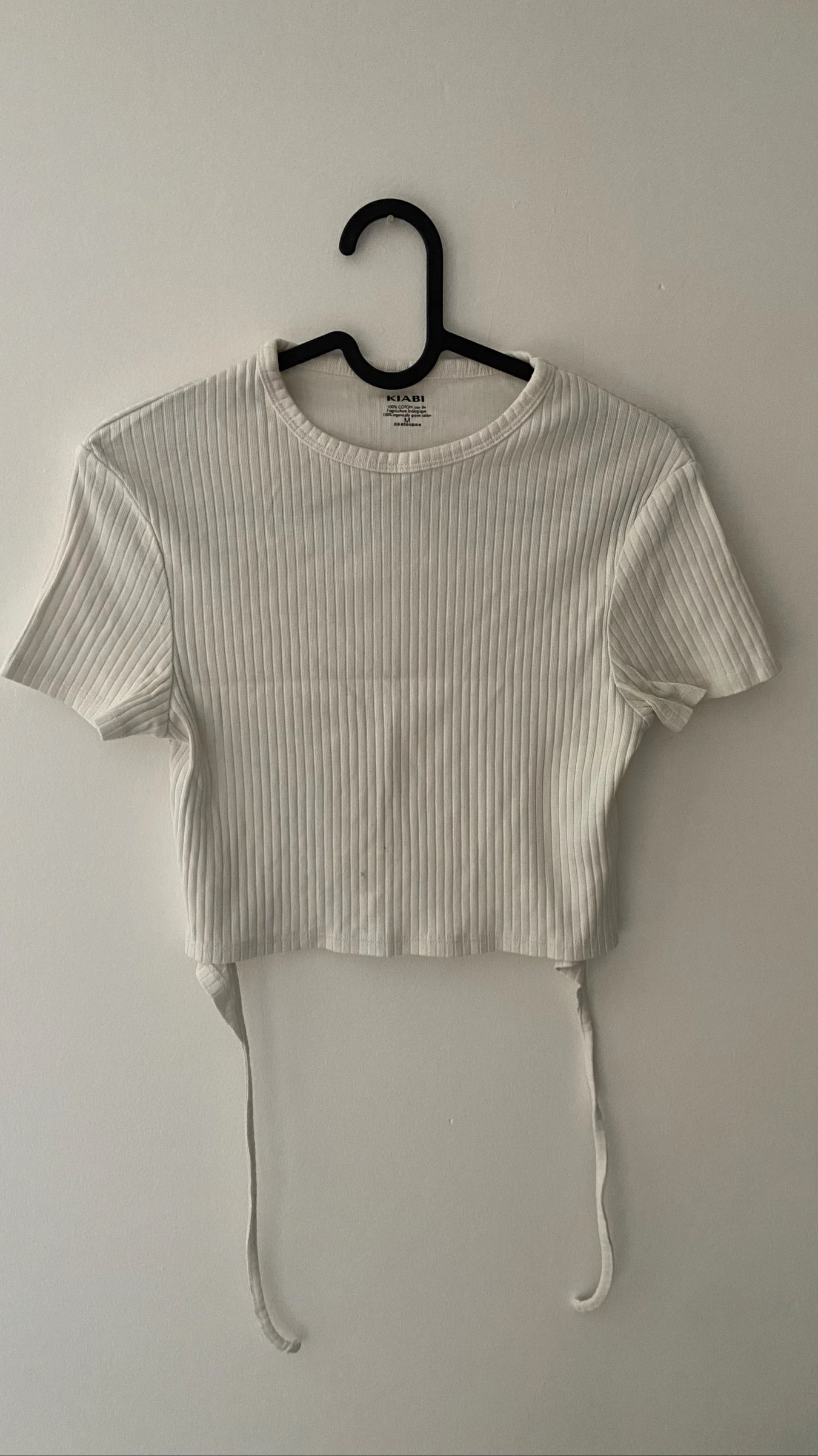 Crop top blanc Neuf taille M
